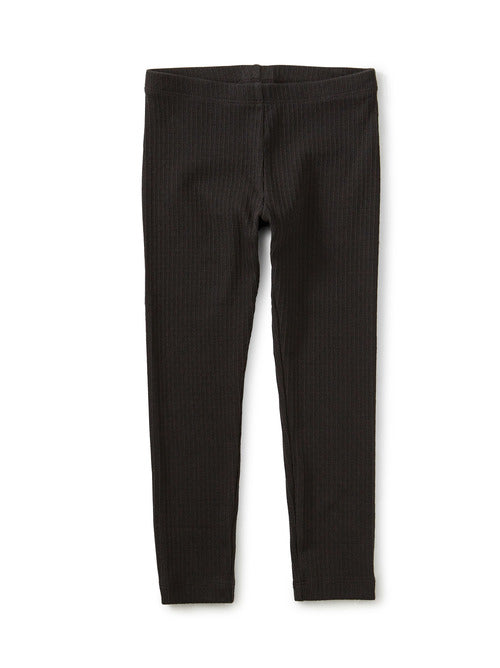 Tea Collection - Pointelle Leggings - Jet Black