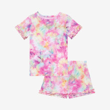 Load image into Gallery viewer, Posh Peanut - Joplin - Ruffled Short Sleeve Ruffled Short Pajamas