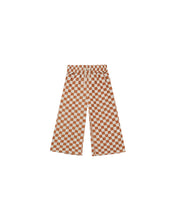 Load image into Gallery viewer, Rylee + Cru - Wide Leg Pant - Rust Check