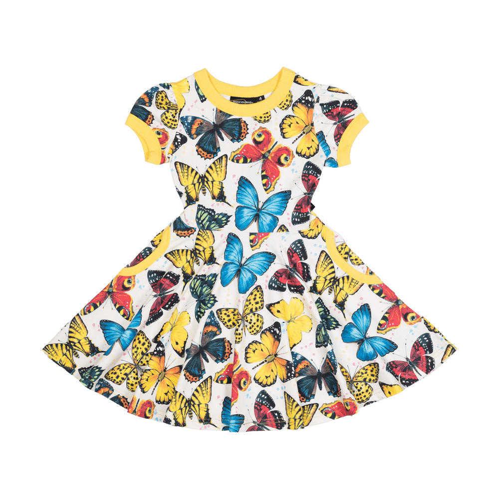 Kaleidoscope SS Waisted Dress - Multi