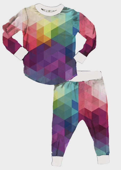 Rowdy Sprout - Kaleidoscope Thermal Bamboo Set