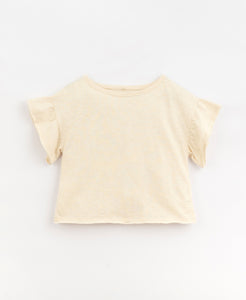 Play Up - Organic Frill Sleeve Top - Karite