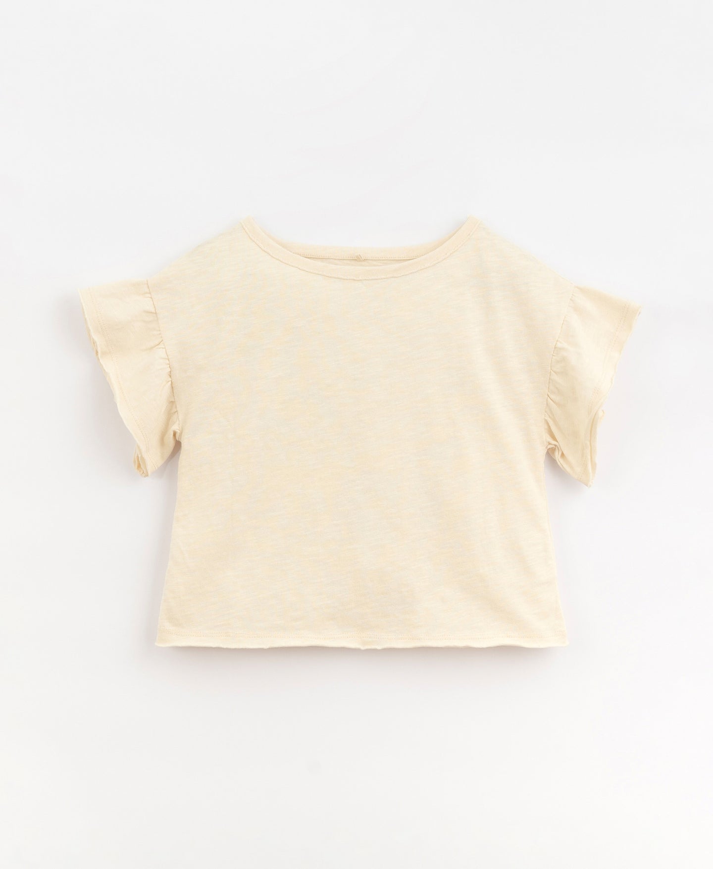 Play Up - Organic Frill Sleeve Top - Karite