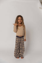 Load image into Gallery viewer, Raised by Water - Floral Knit Pants - Navy