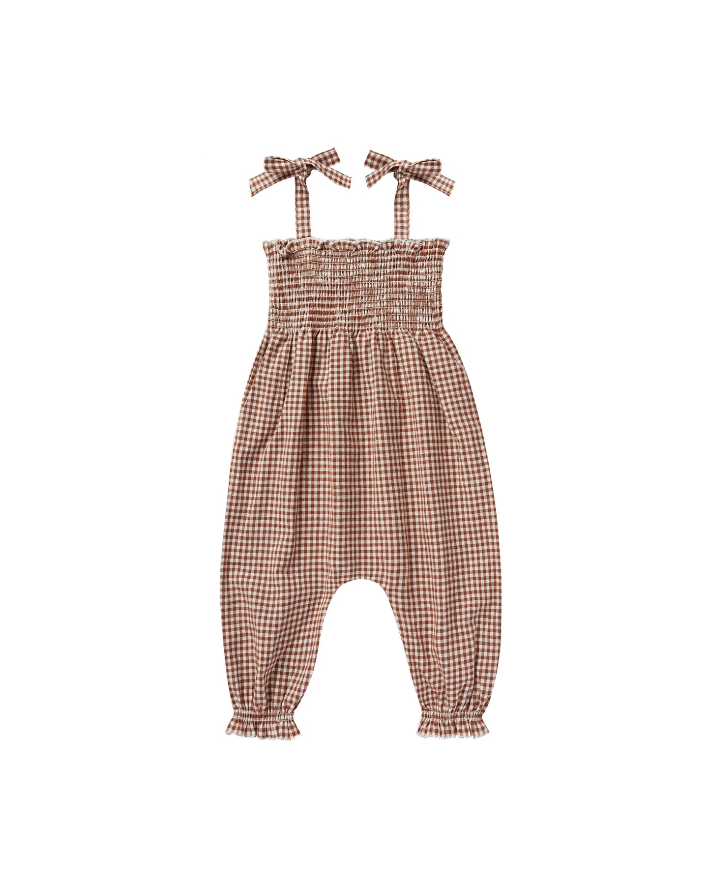 Rylee + Cru - Sawyer Jumpsuit - Redwood Gingham