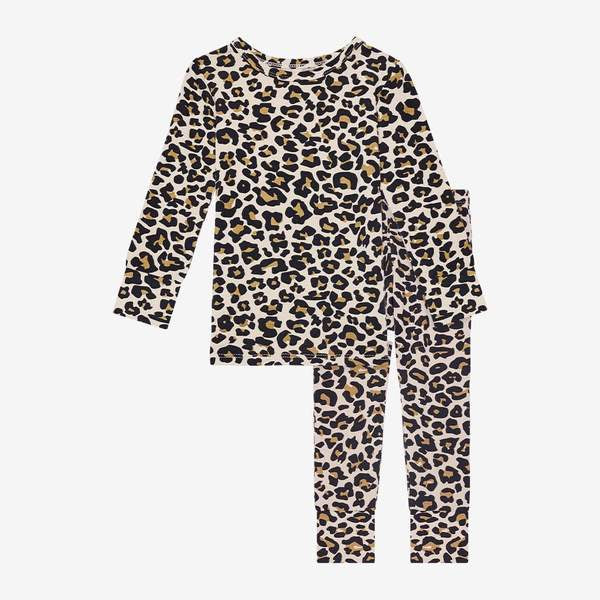 Lana Leopard - Long Sleeve Pajamas