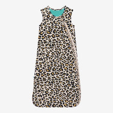 Load image into Gallery viewer, Posh Peanut - Lana Leopard - 1 Tog Sleeveless Ruffled Sleep Bag