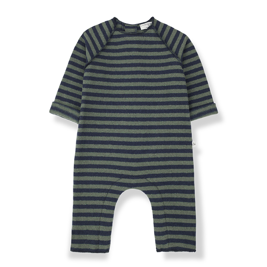 1 + In The Family - Laurent Jumpsuit - Alpine-Navy