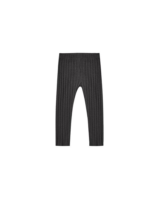 Rylee + Cru - Rib Knit Legging - Vintage Black