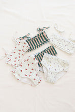Load image into Gallery viewer, Smocked Bikini - Cherry