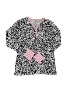 Little Sleepies - Snow Leopard Women's Long Sleeve Pajama Set