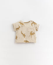 Load image into Gallery viewer, Play Up - Organic Printed Pocket Tee - Luana