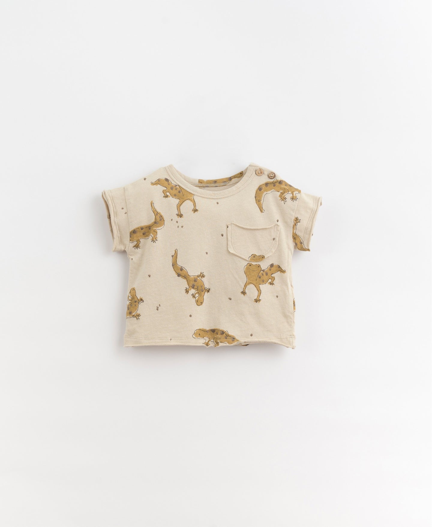 Play Up - Organic Printed Pocket Tee - Luana