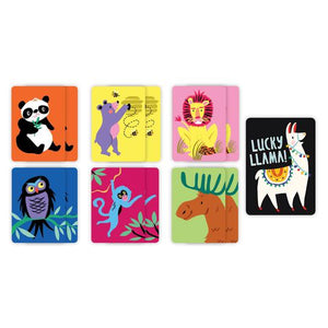 Mudpuppy - Lucky Llama Playing Cards To Go