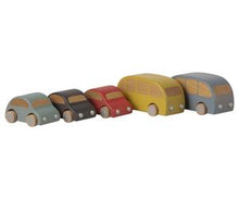 Load image into Gallery viewer, Maileg - Wooden Bus - Blue