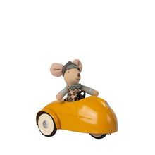 Load image into Gallery viewer, Maileg - Mouse Car w/ Garage - Yellow