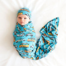 Load image into Gallery viewer, Posh Peanut - Marino - Infant Swaddle and Beanie Set