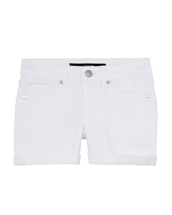 Joe's Jeans - Markie Short Big Girls - Mid Rise Roll Hem - Bright White