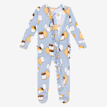 Load image into Gallery viewer, Posh Peanut - Marshal - Footie Ruffled Zippered One Piece