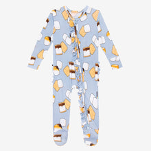 Load image into Gallery viewer, Posh Peanut - Marshal - Footie Ruffled Zippered One Piece