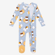 Load image into Gallery viewer, Posh Peanut - Marshal - Footie Zippered One Piece