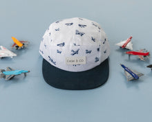 Load image into Gallery viewer, Maverick - White Plane Hat