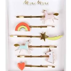 Unicorn Enamel Hair Slides