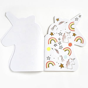 Meri Meri - Unicorn Stickers & Sketchbook