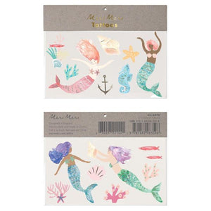 Meri Meri - Mermaids Large Tattoos