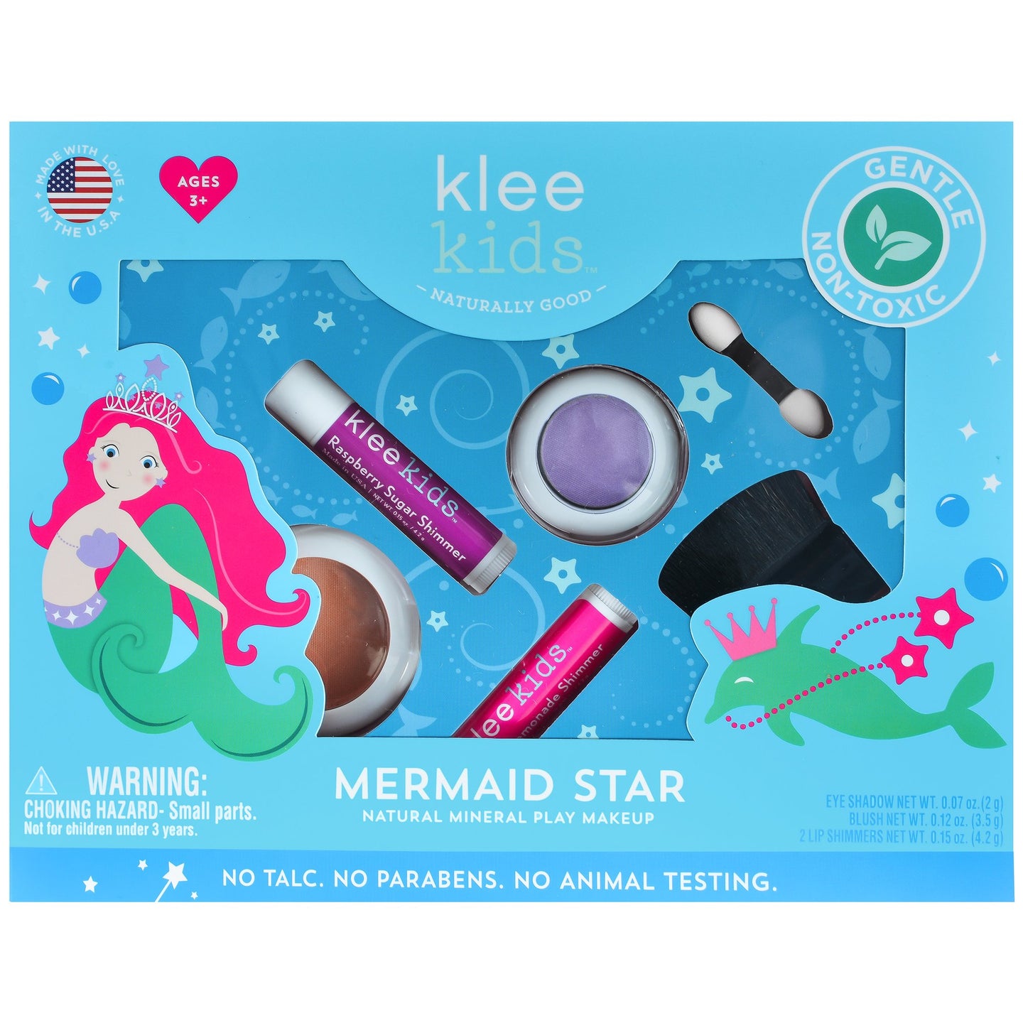 Natural Mineral Makeup Pressed Kit - Mermaid Star
