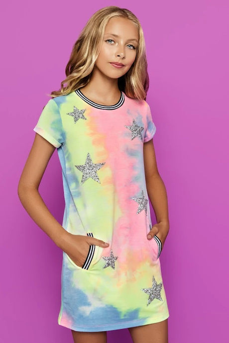 Mia New York - Star Dress - Tie Dye