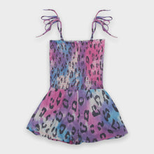 Load image into Gallery viewer, MIA New York - Smocked Romper - Leopard