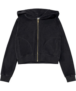 Molo - Milla Zip Hoodie - Purple Black