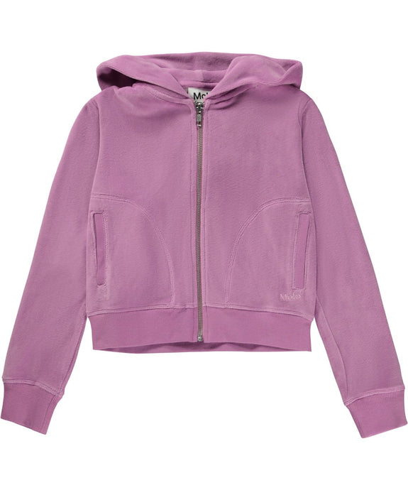 Molo - Milla Zip Hoodie - Purple Ray