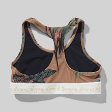 Load image into Gallery viewer, Mirage Bar Crop Top - Palm Leopard
