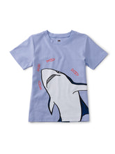 Load image into Gallery viewer, Tea Collection - Shark from Above Graphic Tee - Moonbeam