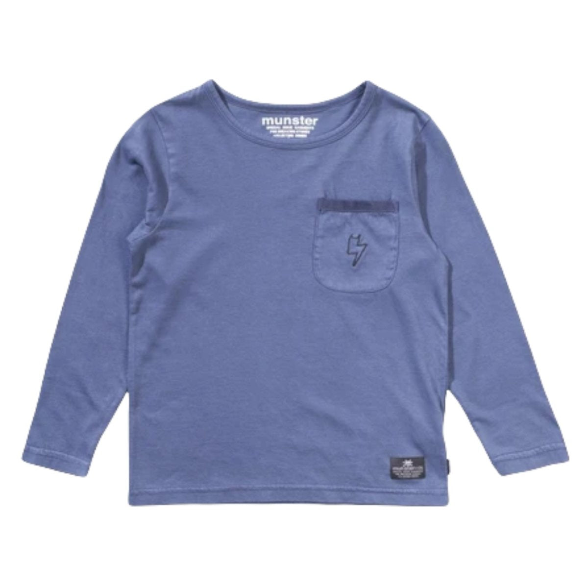 Munsterkids - More of the Same LS Tee - Dark Denim