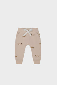 Jamie Kay - Organic Cotton Morgan Track Pant - Basil The Dog  Shell