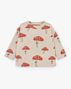 Nadadelazos - Organic Baby T-Shirt - Magic Mushrooms