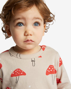 Nadadelazos - Organic Baby T-Shirt - Magic Mushrooms