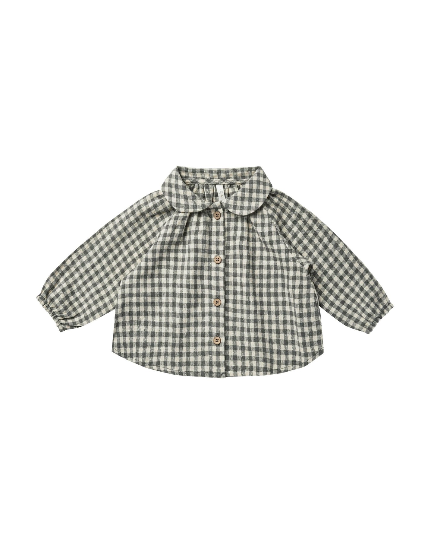 Rylee + Cru - Nellie Top - Marine Gingham