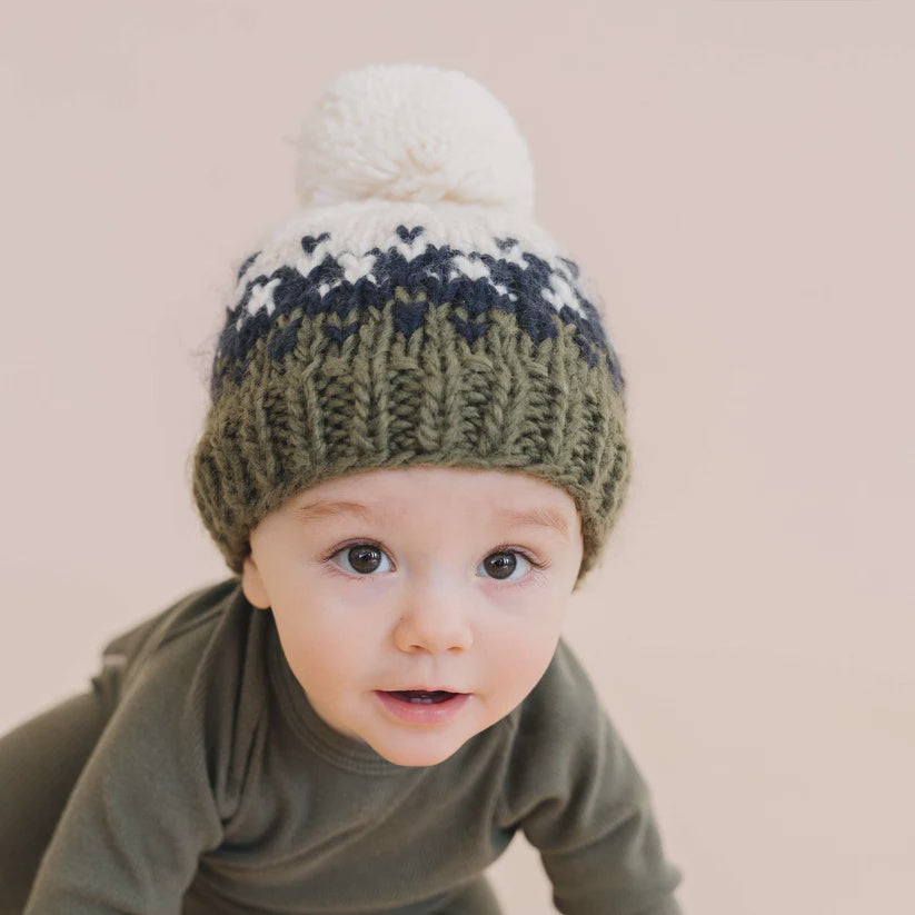 The Blueberry Hill - Neil Stripe Hat - Navy