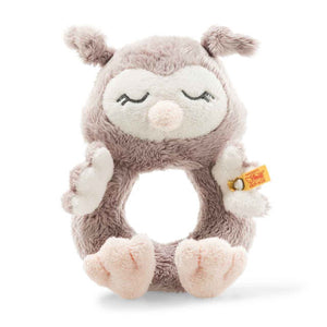 Stieff - Soft Cuddly Friends -Ollie Owl Rattle Ring