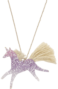 Meri Meri - Ombre Unicorn Glittered Necklace