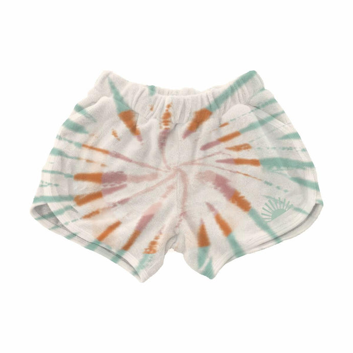Tiny Whales - Painted Desert Dolphin Shorts - Multi/Embroidered Detail