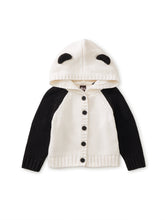 Load image into Gallery viewer, Tea Collection - Panda Hooded Baby Sweater