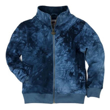 Load image into Gallery viewer, Appaman - Paulie Track Jacket - Navy Tie Dye