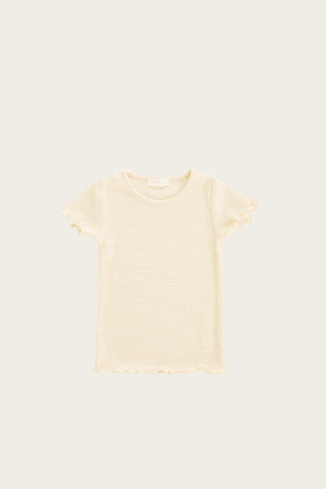 Jamie Kay - Organic Lily Tee - Pear Stripe