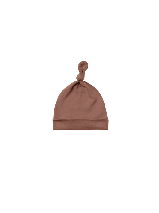 Quincy Mae - Organic Knotted Baby Hat - Pecan