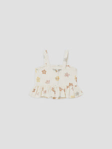 Rylee + Cru - Cropped Peplum Tank - Leilani